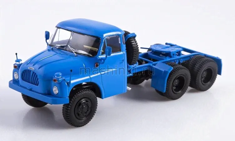 АИСТ 1/43 TATRA-138 NT 6x6 седельный тягач синий-0